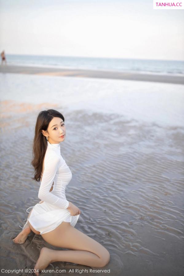 唐安琪  [XiuRen]高清写真图 2024.02.19 No.8110 唐安琪 沙滩美腿第10张图片
